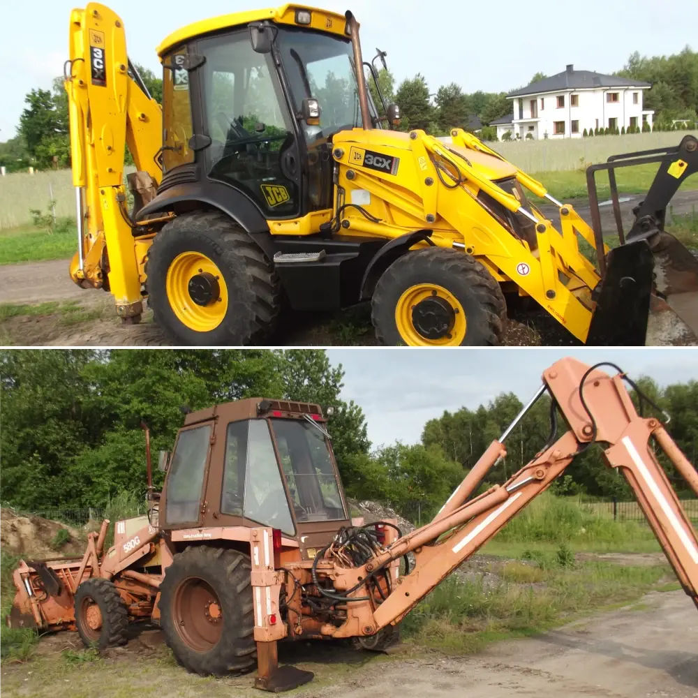 roboty ziemne przy zbiornikach i przyłączach